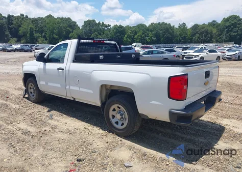 2018 Chevrolet Silverado 1500 Wt from USA, damaged, VIN 1GCNCNEH6JZ227781